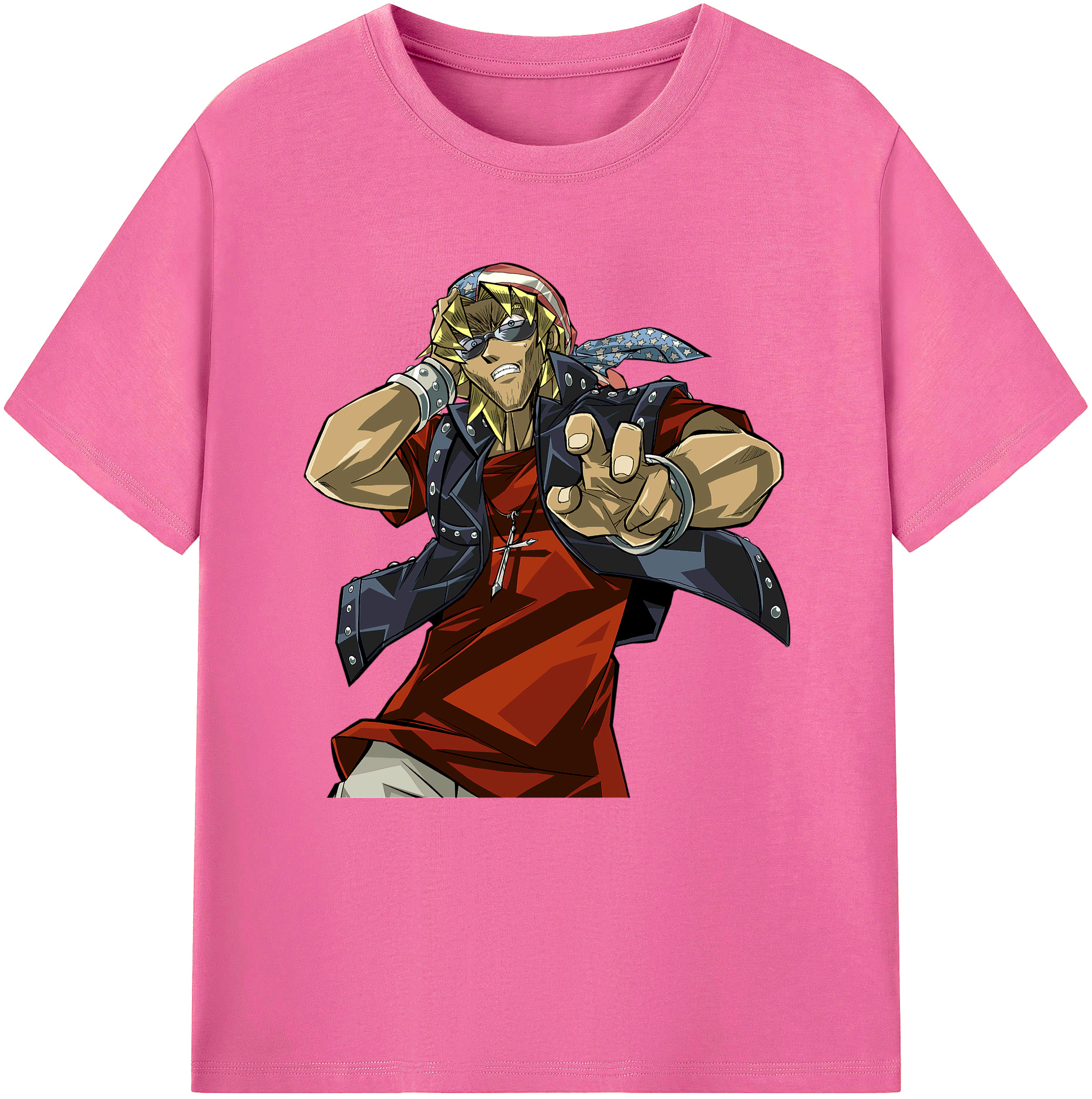 （画像用） 遊☆戯☆王 Yu-Gi-Oh! レディースカジュアルプリントTシャツ（綿100％）